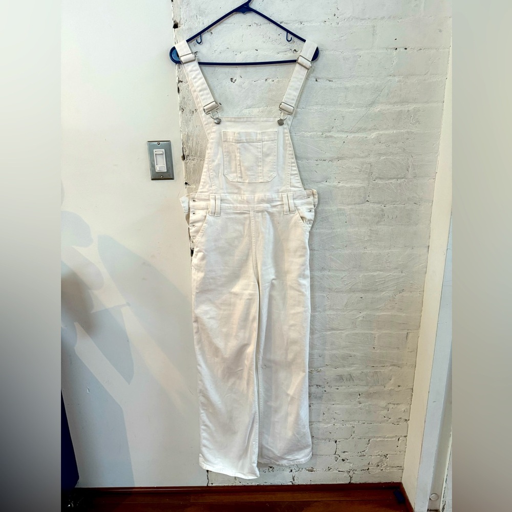 &other stories white overalls